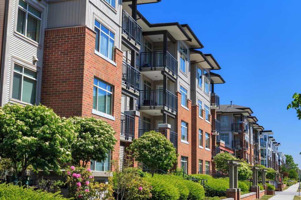 approval for townhouse and apartment development