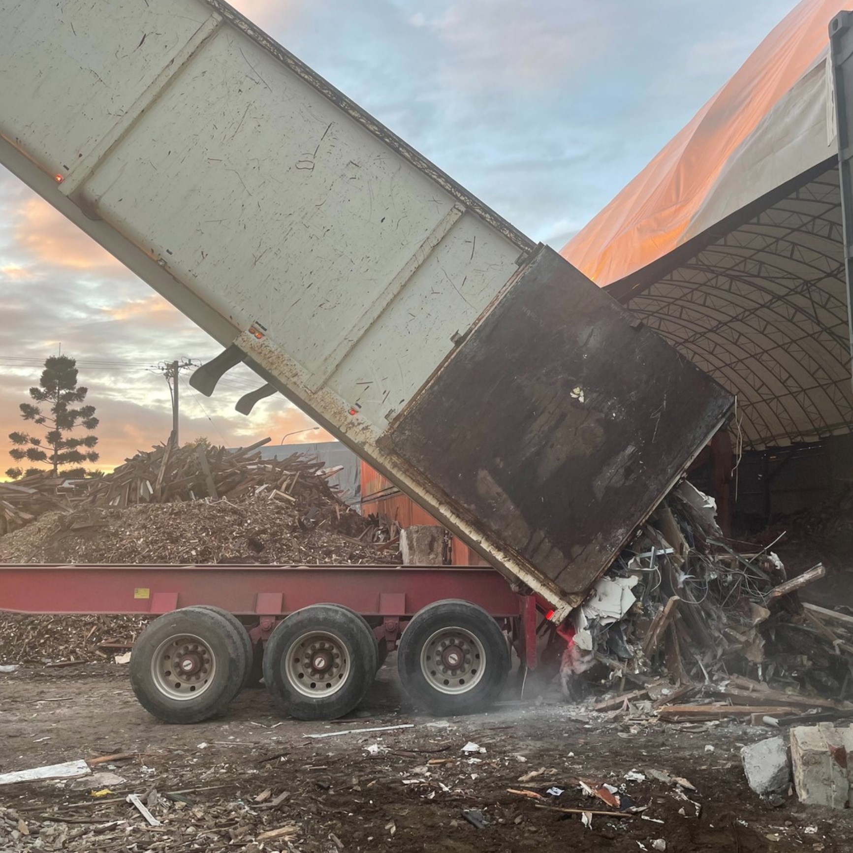 approval for waste transfer facility industrial use