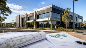 Town planning approval for office building in Brisbane
