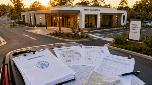 health care service town planning permit new