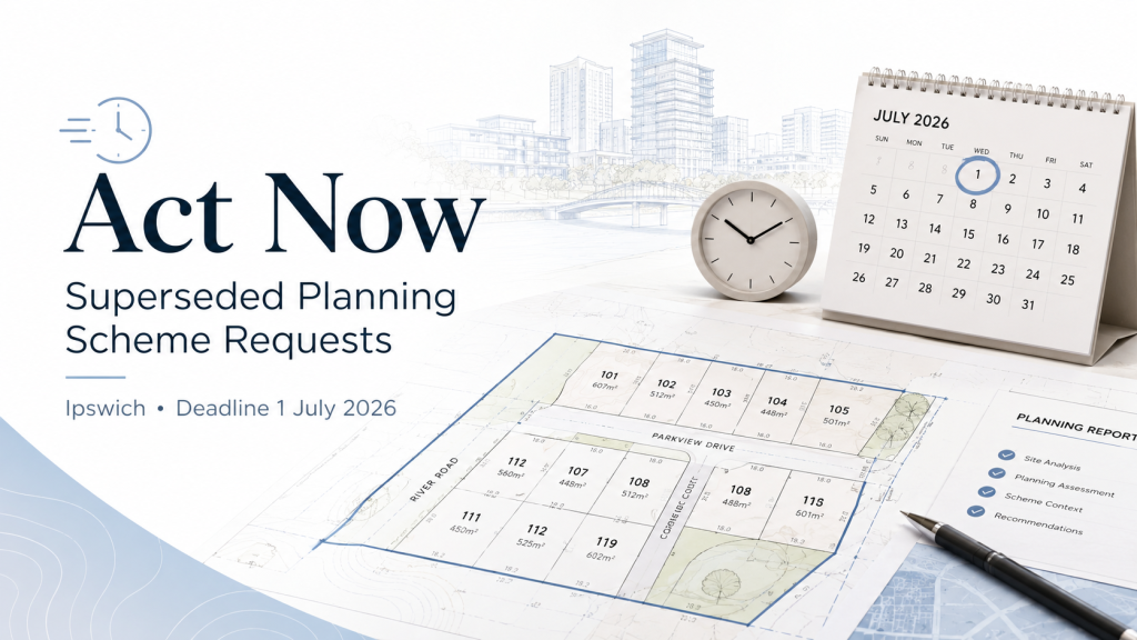 Ipswich superseded planning scheme request spsr
